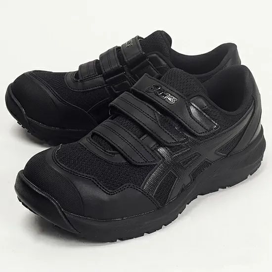 アシックス　CP215　ウィンジョブ　001　ブラック×ブラック