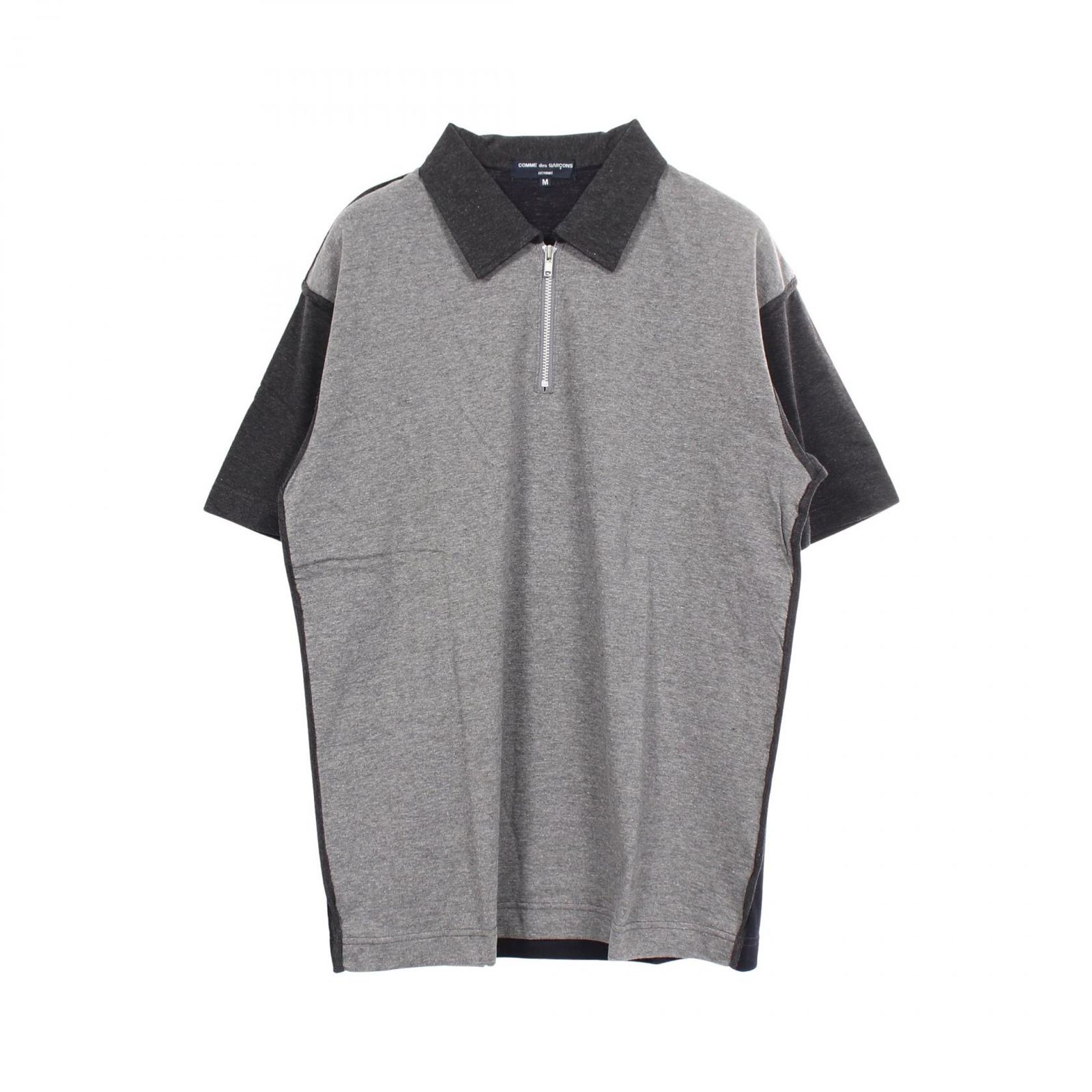 COMME des GARCONS HOMME コムデギャルソンオム ハーフジップ ポロシャツ