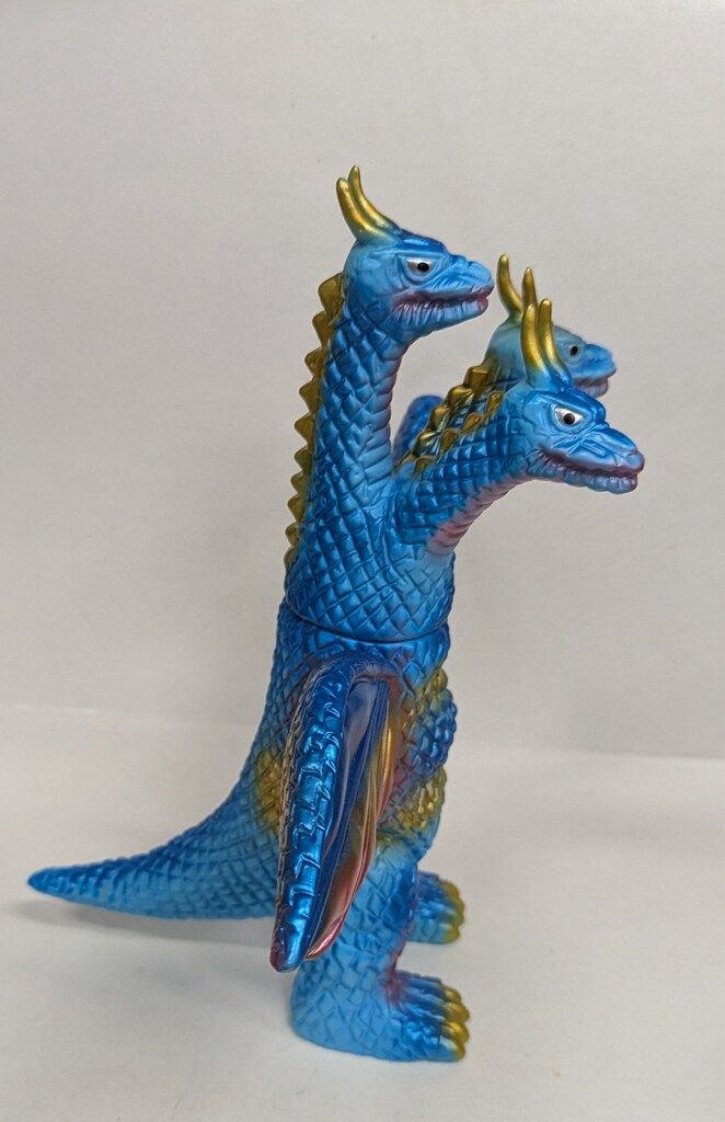 ブルマァク ブルマァクの怪獣シリーズ キングギドラ 復刻版 ブルー