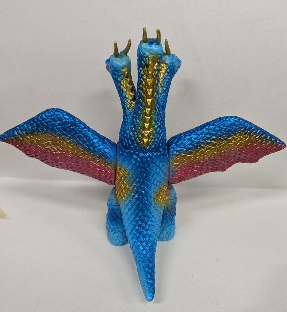 ブルマァク ブルマァクの怪獣シリーズ キングギドラ 復刻版 ブルー