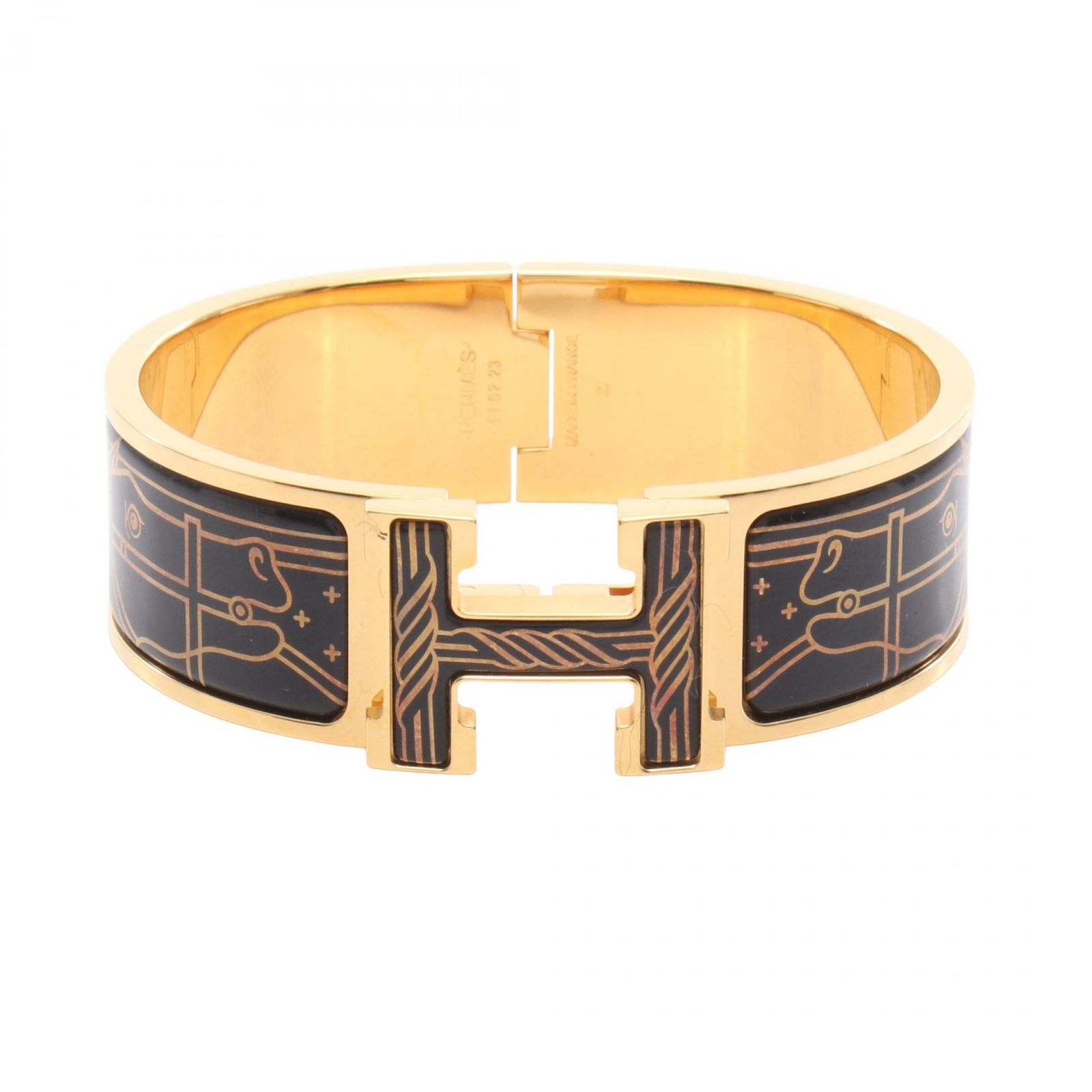 HERMES エルメス クリッククラックH バングル
