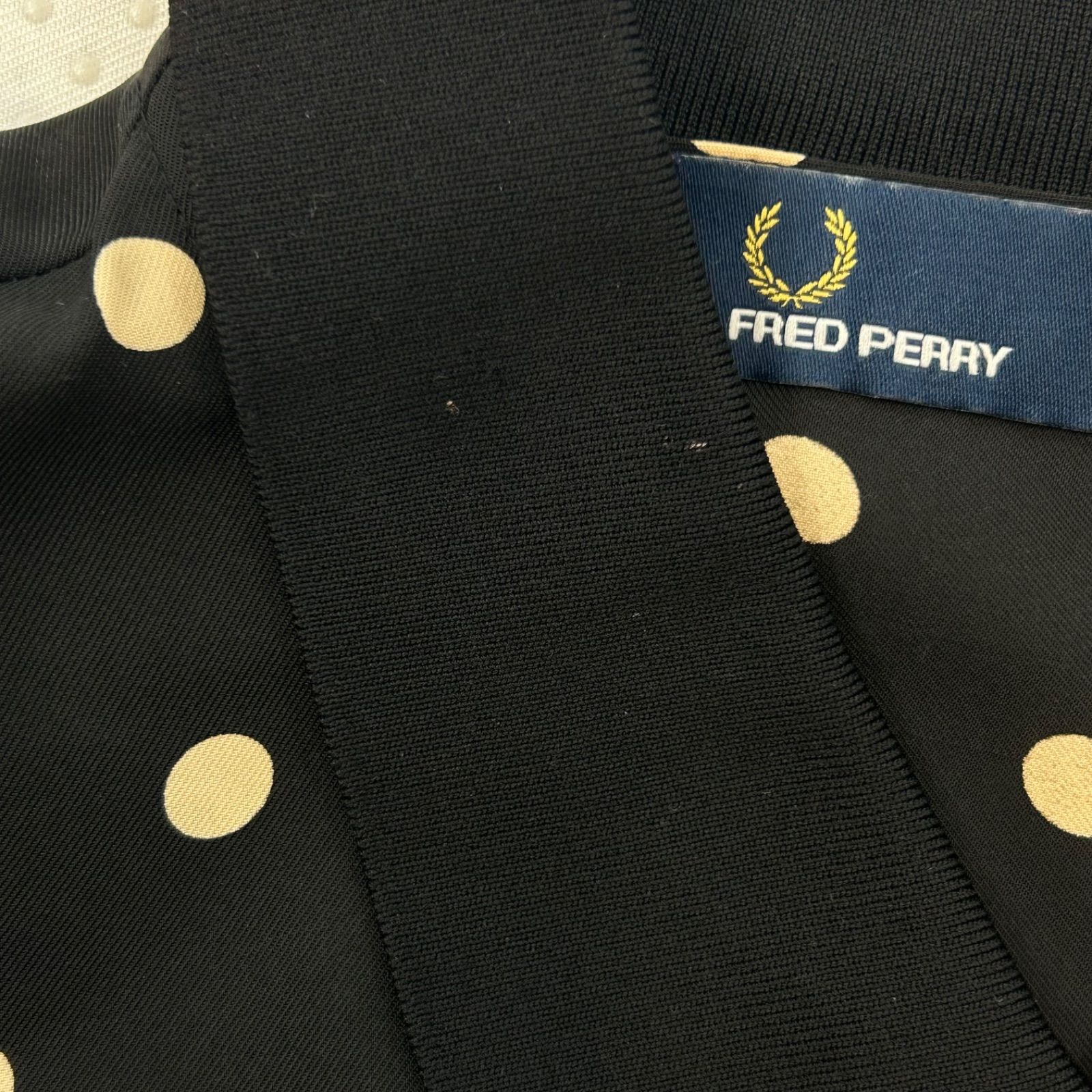 FRED PERRY フレッドペリー ポルカドット ポロシャツ 半袖 シャツ 