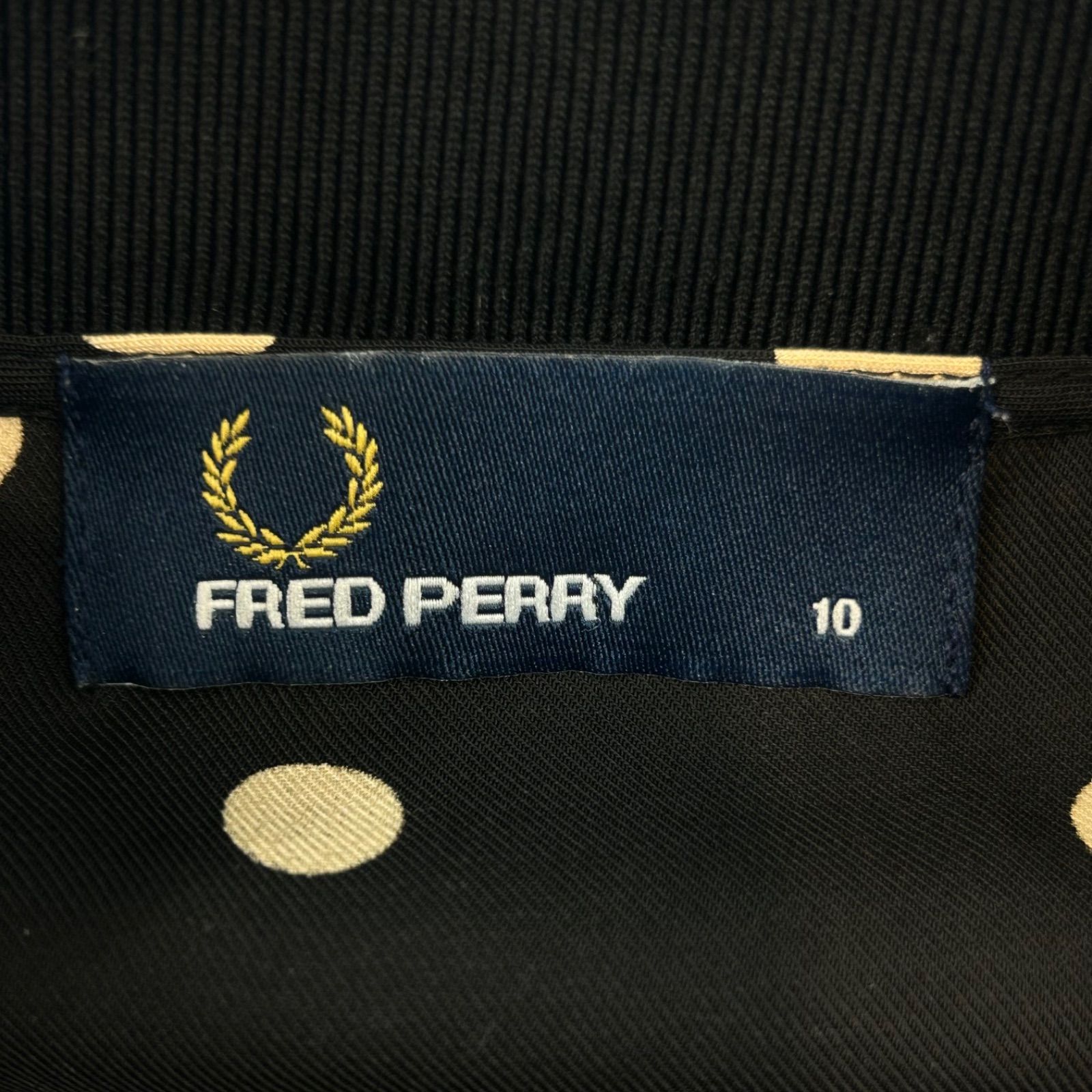 FRED PERRY フレッドペリー ポルカドット ポロシャツ 半袖 シャツ 
