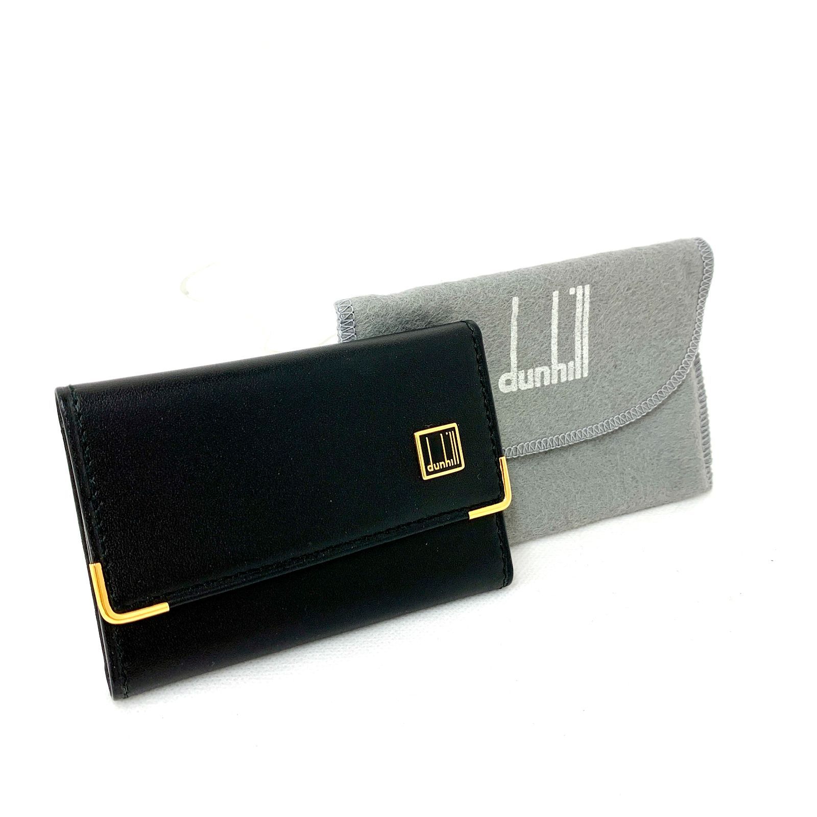 D7713 新品未使用！ dunhill ダンヒル レザー ６連キーケース ブラック