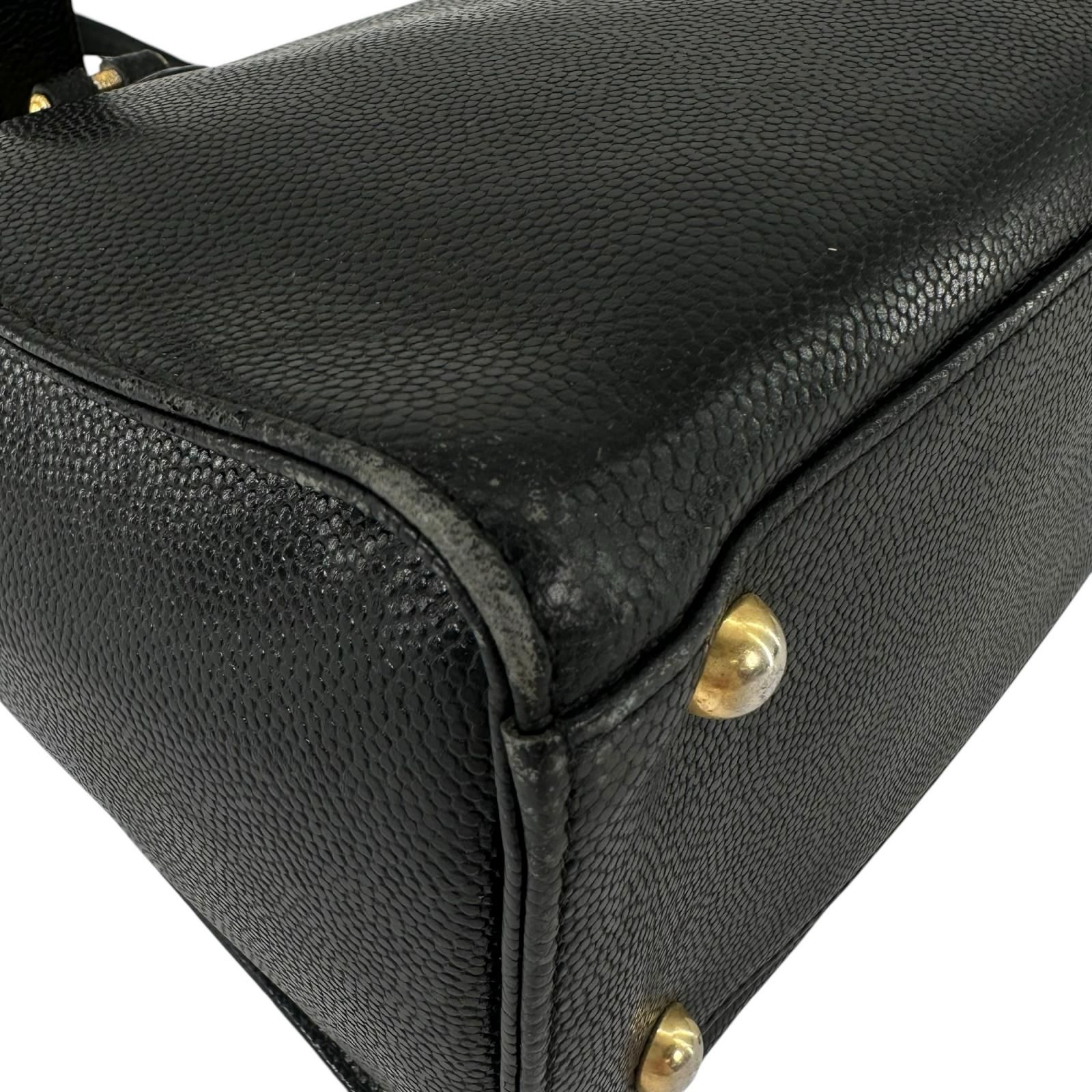 新着】Versace サンバースト レザー ブラック トートバッグ ゴールド