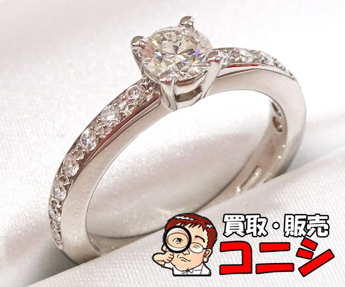 【美品】BVGALI ダイヤ0.34ctローマアモール リング 9号 刻印なし 質コニシ】【BVLGARI/ブルガリ】ローマ アモール リング 指輪 7号