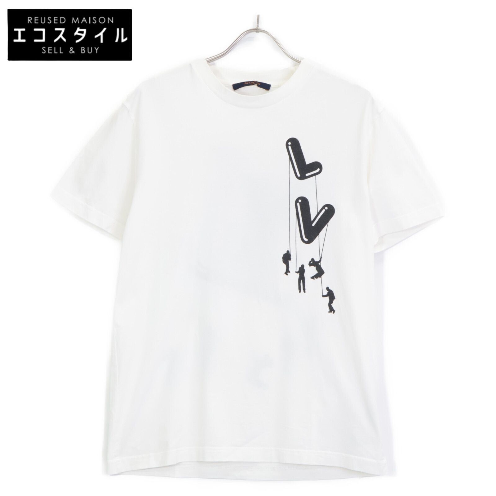 LOUIS VUITTON　ルイヴィトン　21年製 HKY86W フローティングプリント Tシャツ　M
