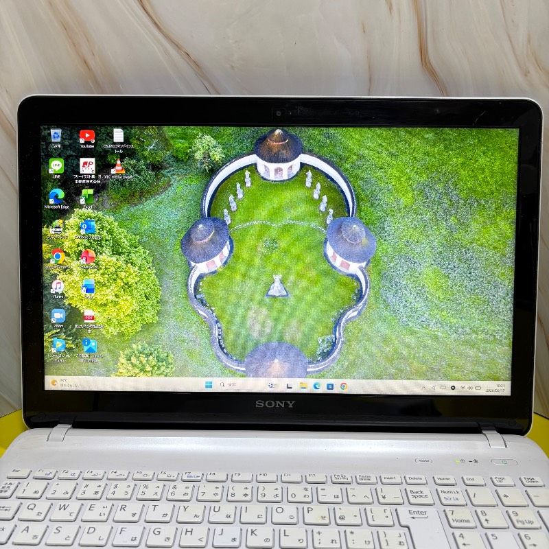 動作保証☆VAIO Core i5 Windows11 SSD240GB メモリ8GB Office付 Web