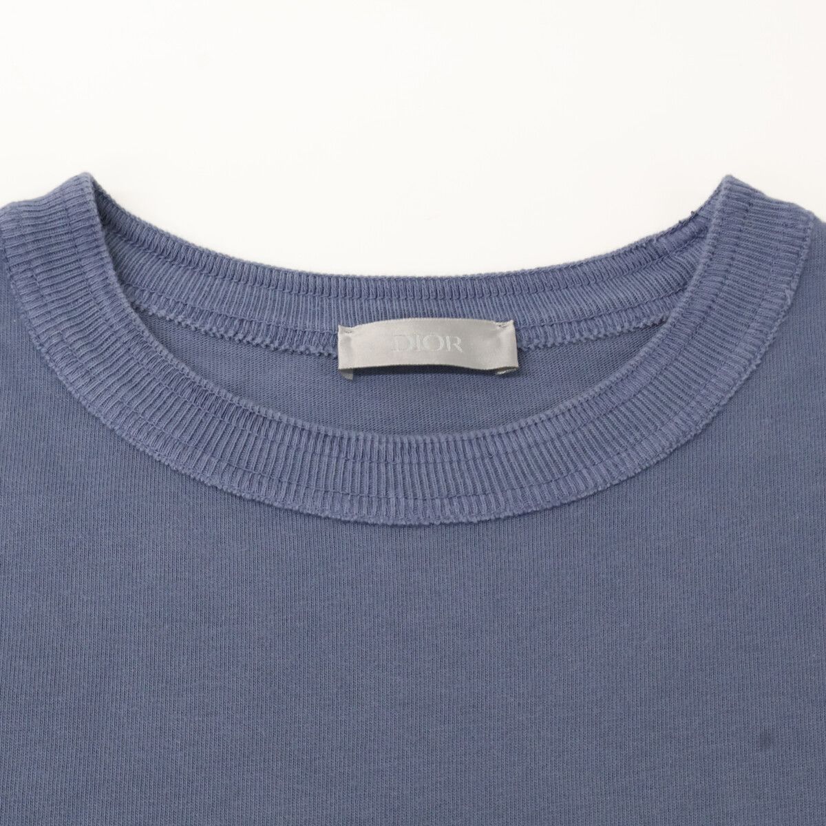 DIOR ディオール 【×STONE ISLAND】 ブルー ロゴ 半袖Tシャツ M - メルカリ
