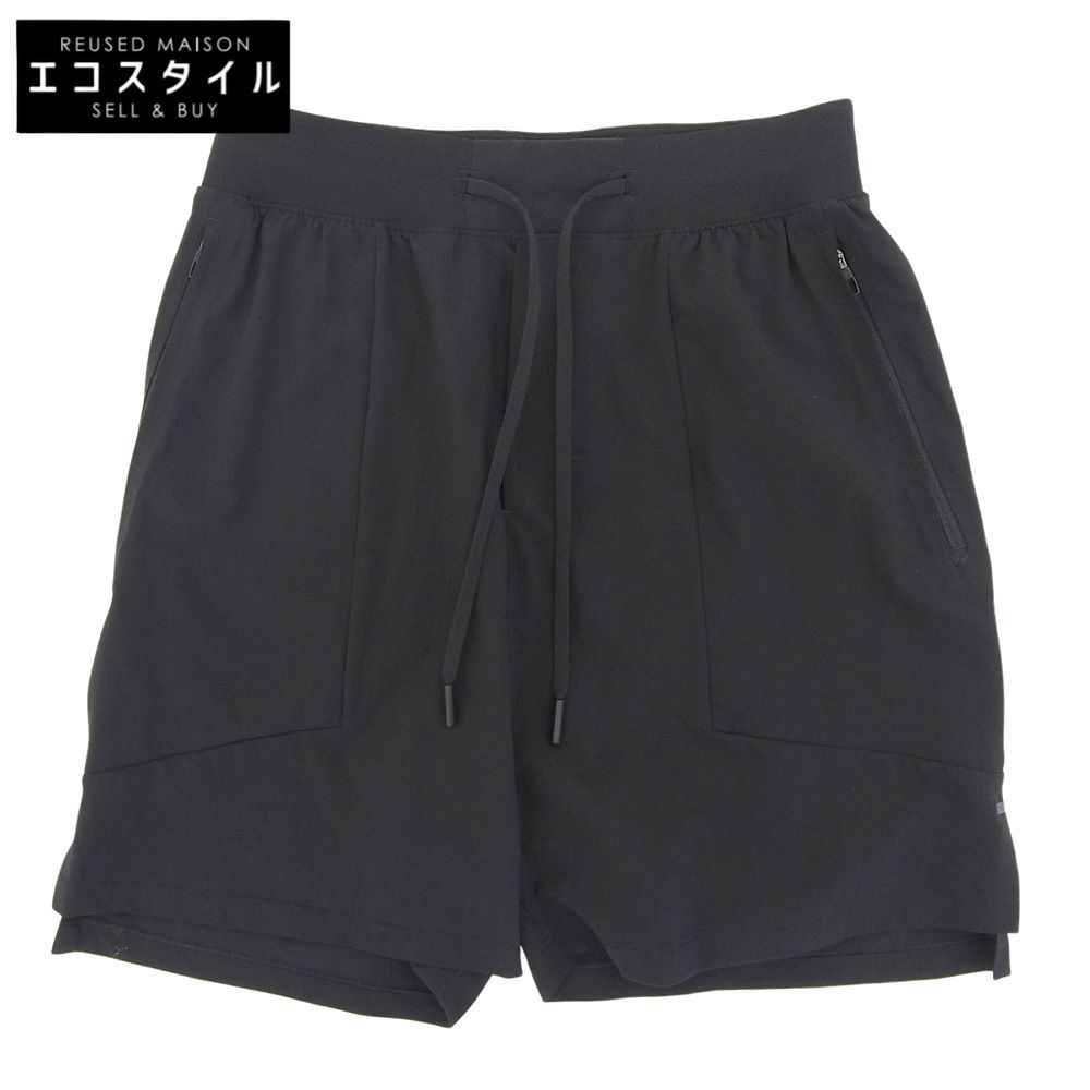 lululemon　ルルレモン　美品 ライナーレスショート パンツ ボトムス メンズ ブラック XS LM7BHNS　XS