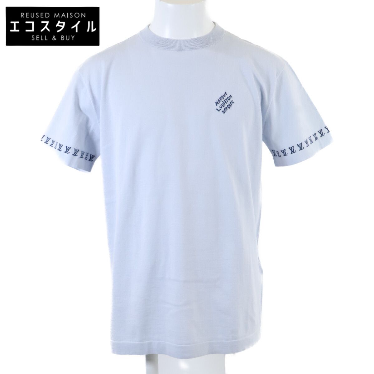 LOUIS VUITTON　ルイヴィトン　新品未使用 国内正規 RM252MQ Z34 HRN47W シグネチャーコットンクルーネックTシャツ　S
