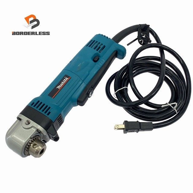 ☆美品☆makita マキタ 100V アングルドリル DA3010F チャックハンドル付 コード式 コーナードリル 電気ドリル 電動ドリル130042