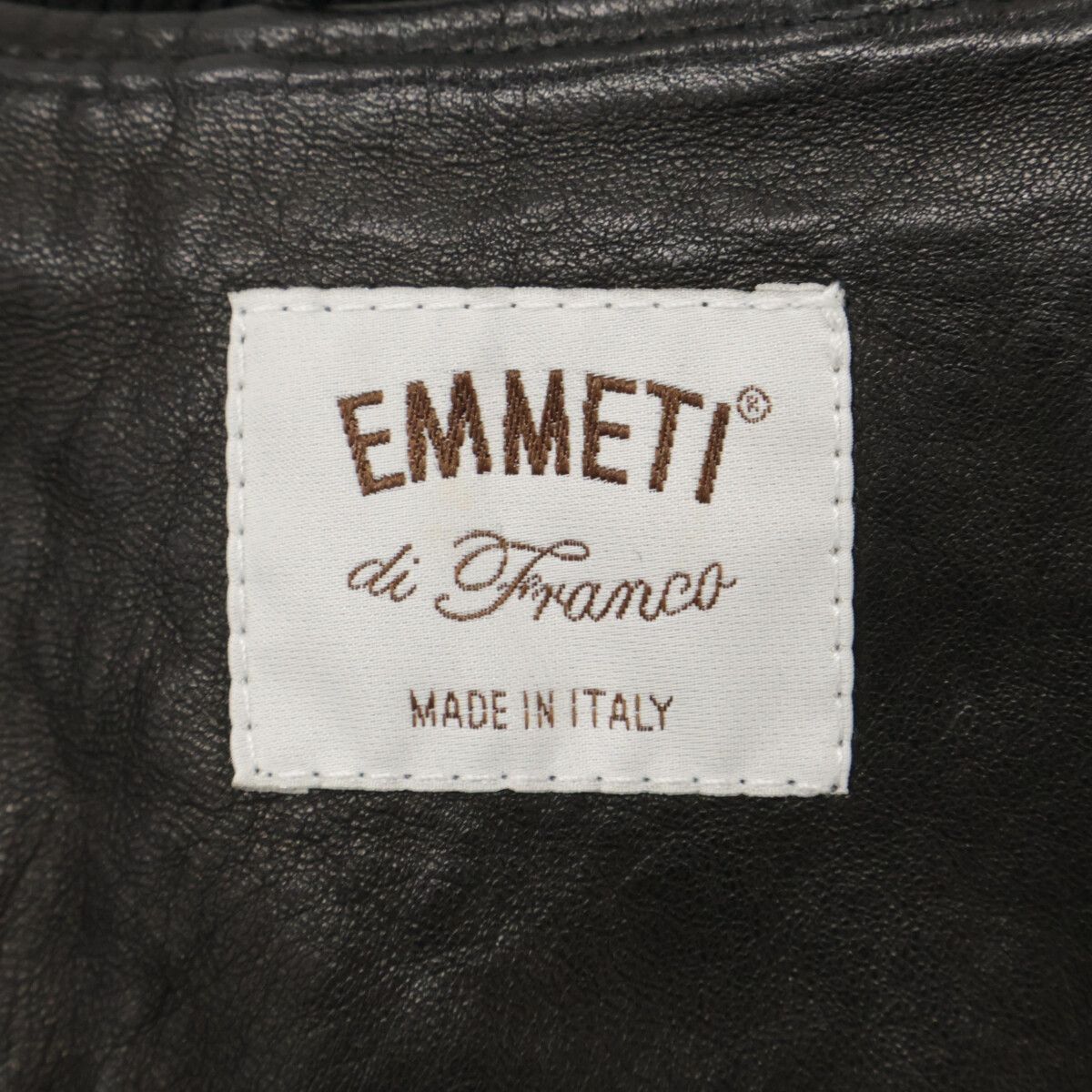 EMMETI エンメティー ELIOT/エリオット ラムレザー×ムートンボア 