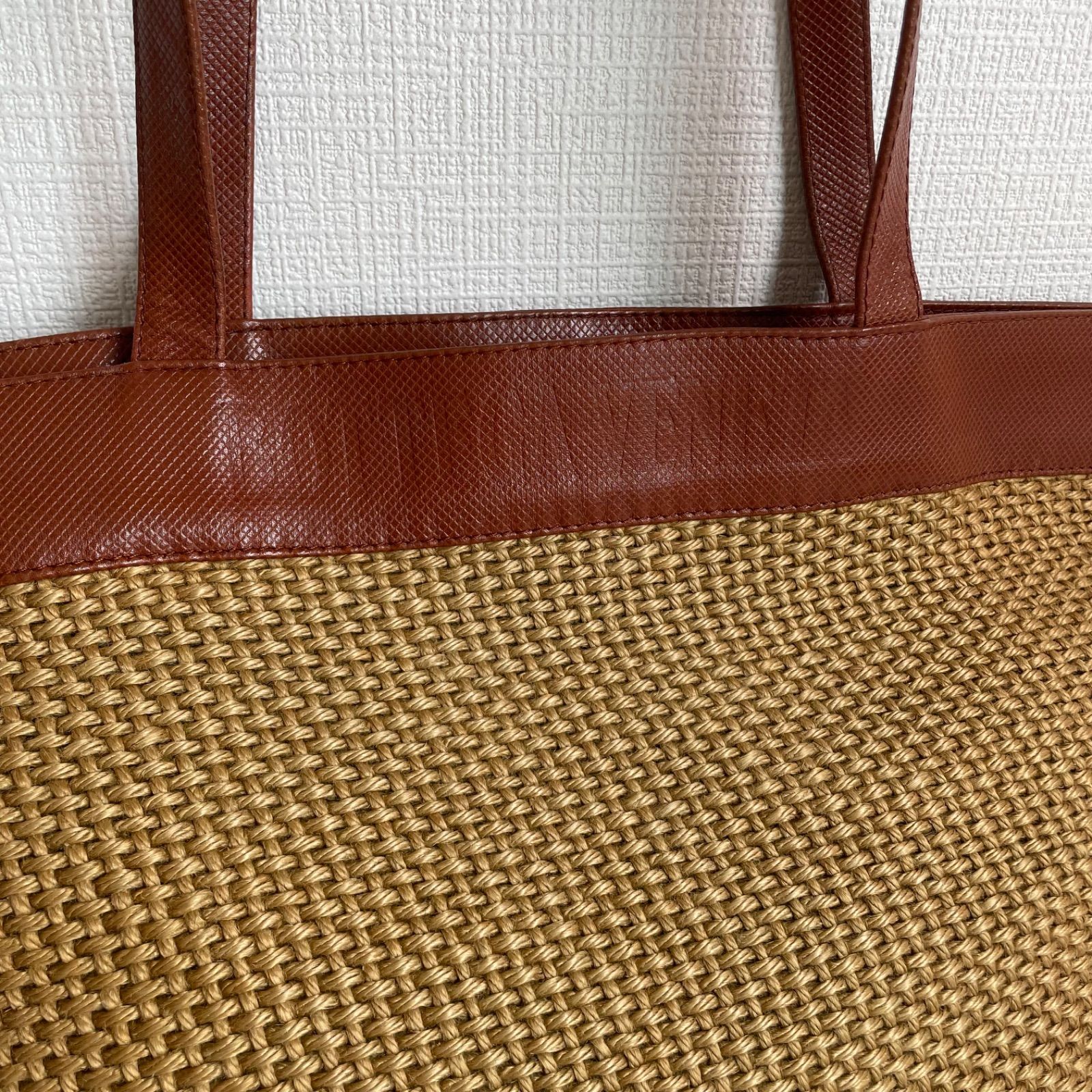Bottega Veneta ボッテガ・ヴェネタのジュートトートバッグ 編み込み 