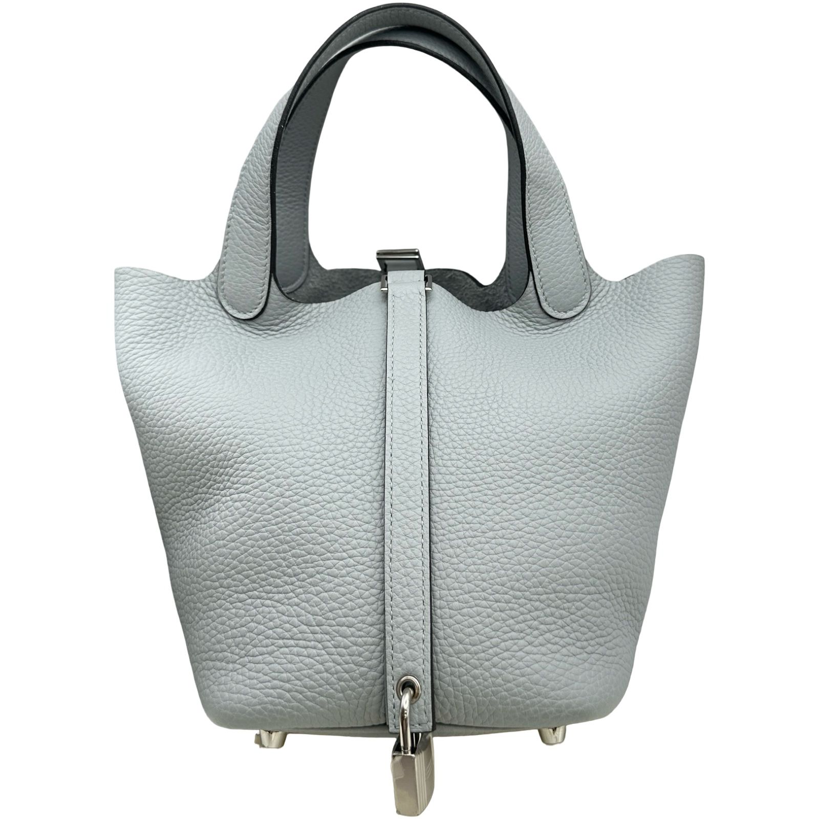 エルメス HERMES ピコタンロックPM K刻印 グリパンタン シルバー金具 トリヨン レディース ハンドバッグ