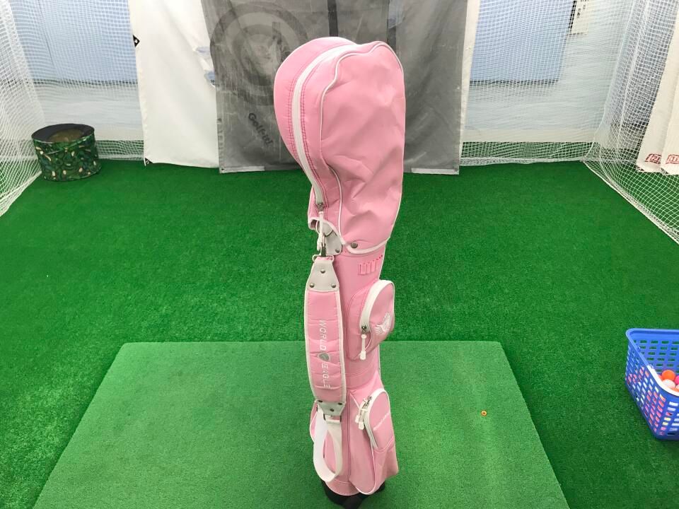 WORLD EAGLE　WE-101 レディスハーフセット PK　オリジナルカーボン/スチール（PT)　Lフレックス　クラブセット　中古【最短即日発送】