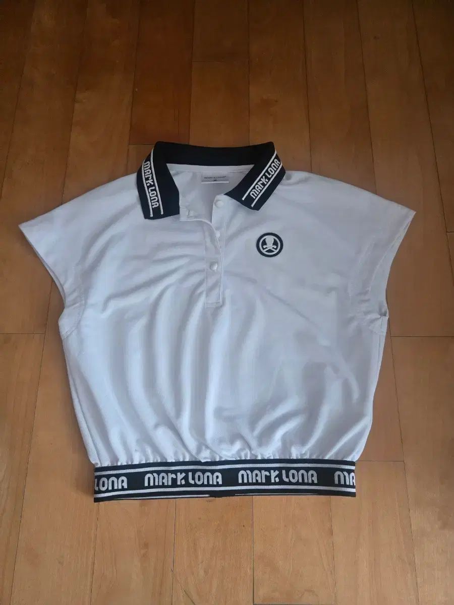 MARK & LONA マークアンドロナ 白 カラーTシャツ