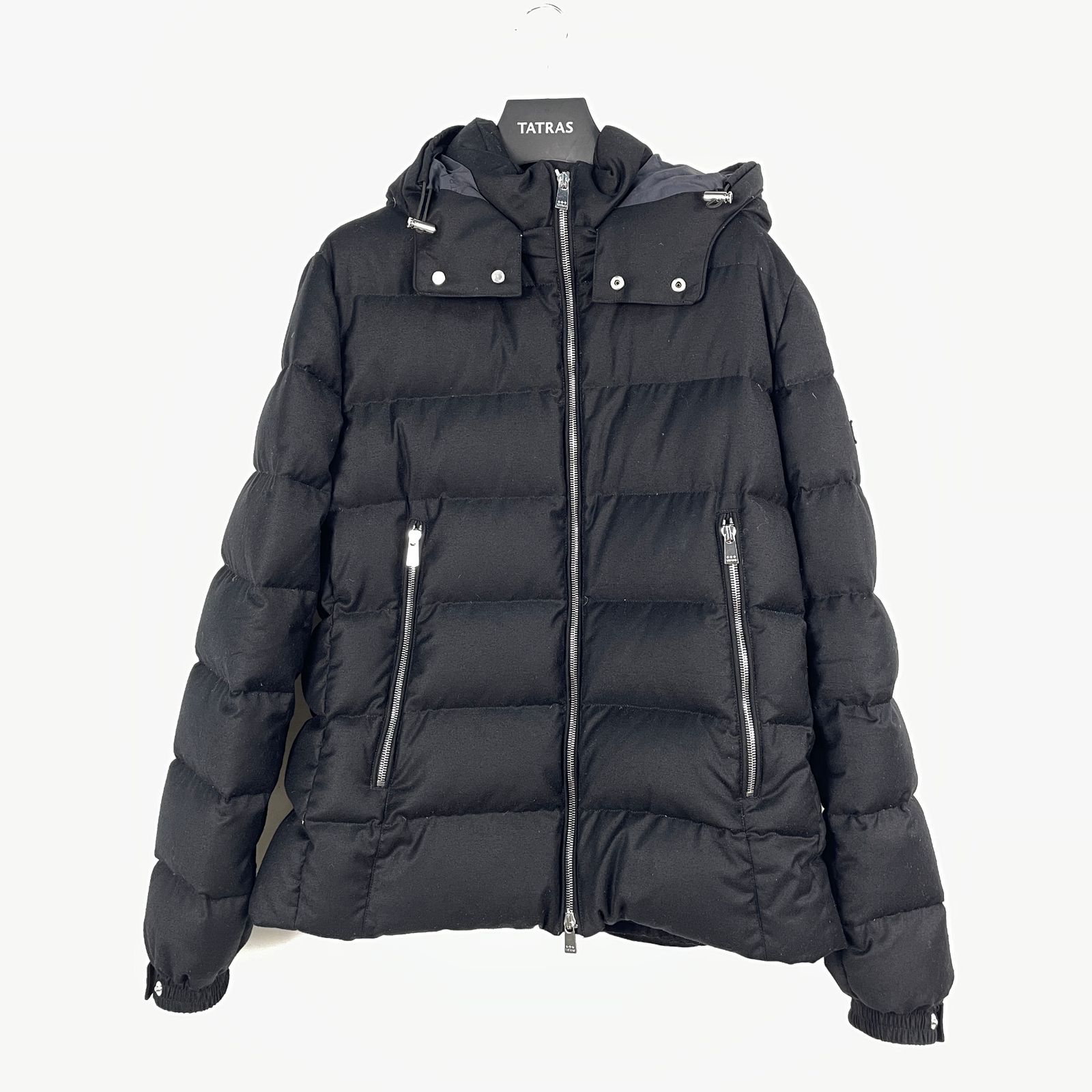 TATRAS　タトラス　25AW　MJXA0032013588　DOMIZIANO　ドミッツィアーノ　ダウンジャケット　ミドル丈　ダウンコート　サイズ03　ブラック
