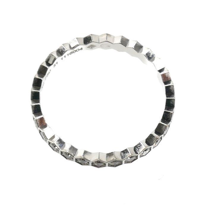 Chaumet ショーメ K18WG ホワイトゴールド ビーマイラブ ダイヤ リング