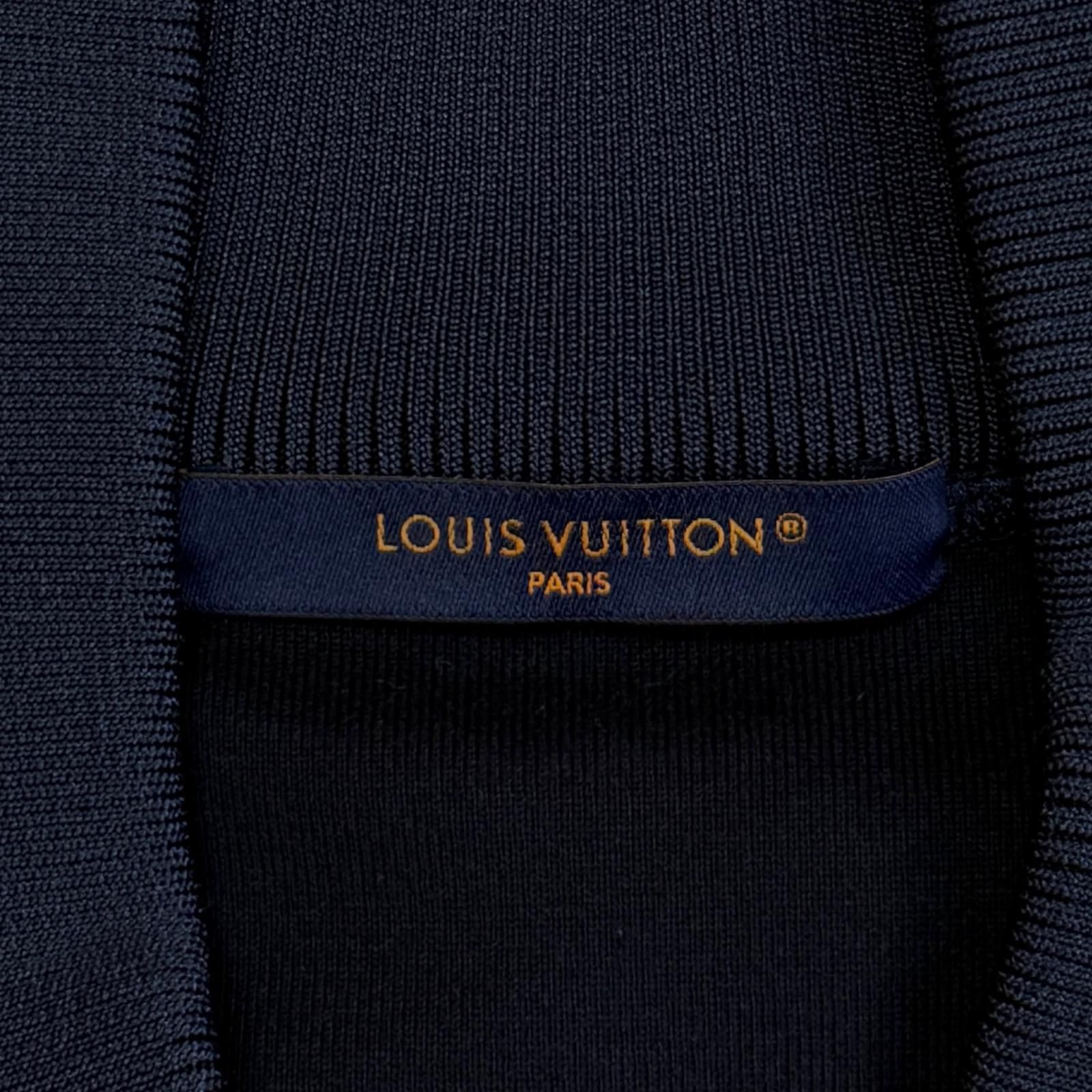 国内正規 LOUIS VUITTON LVフラワーバンドトラックジャケット ブルゾン