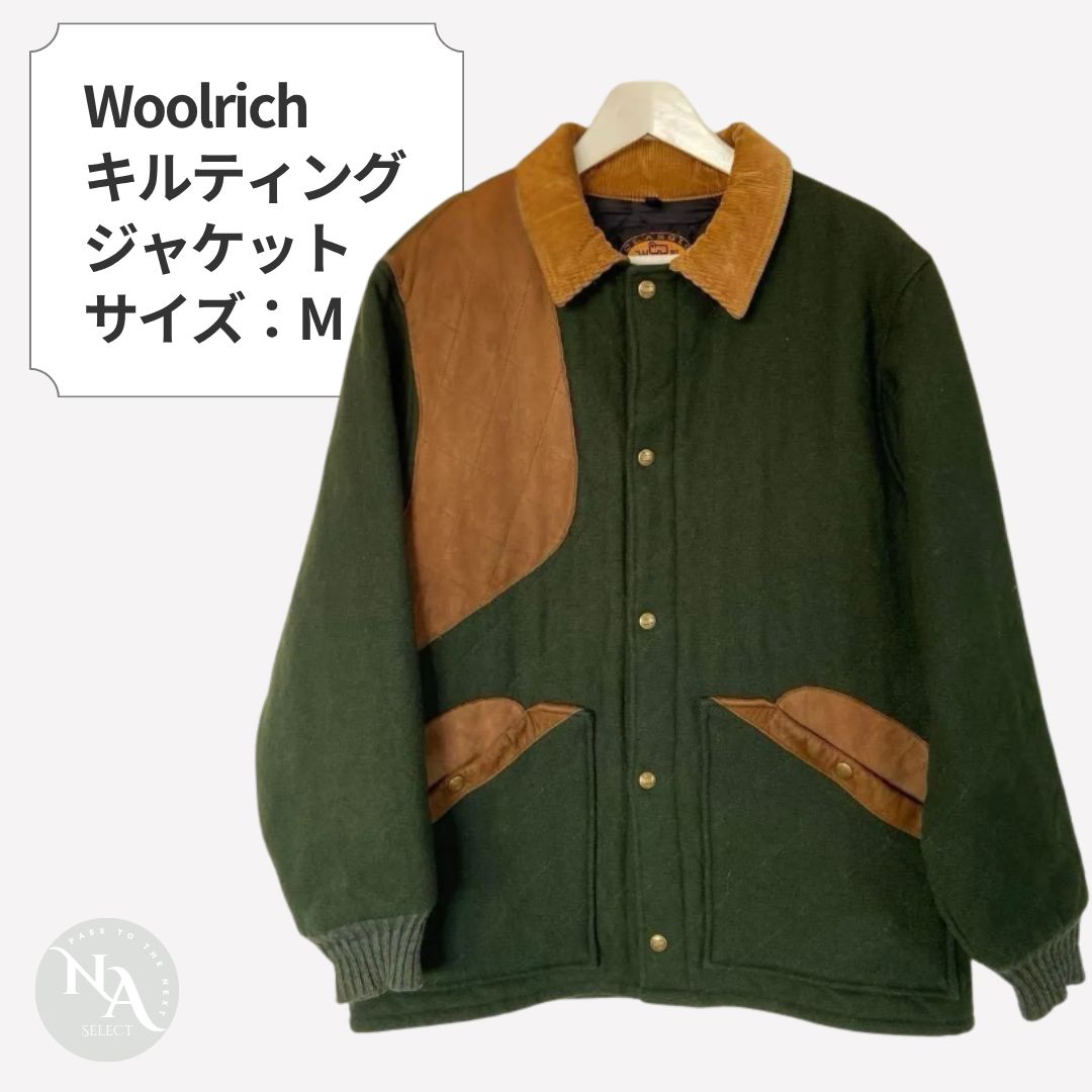 Woolrich ウールリッチ キルティングジャケット 571 M USA製 良品