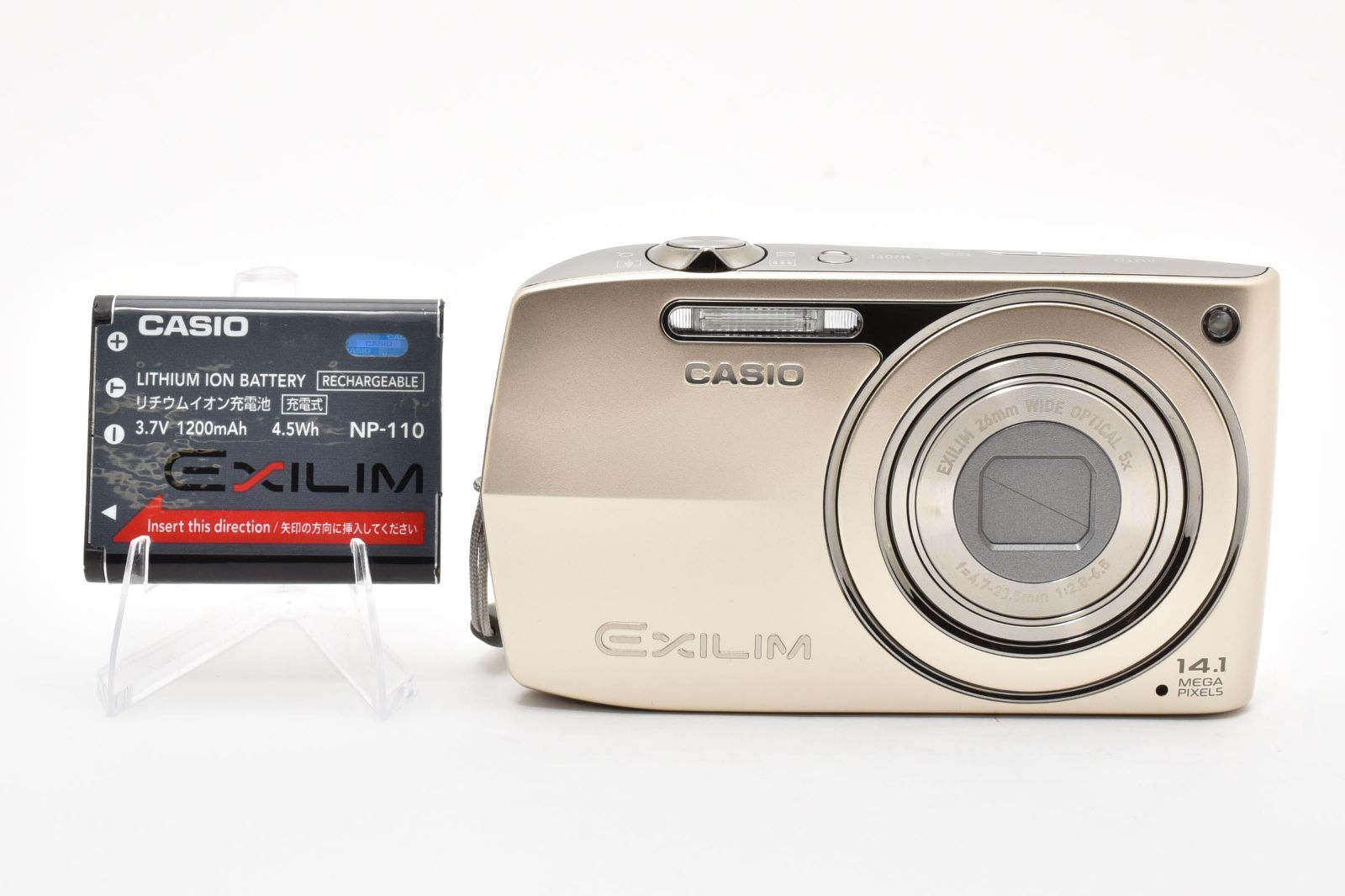 ☆美品☆カシオ CASIO EXILIM EX-Z2300 ゴールド☆ Y2109 #5094 - メルカリ