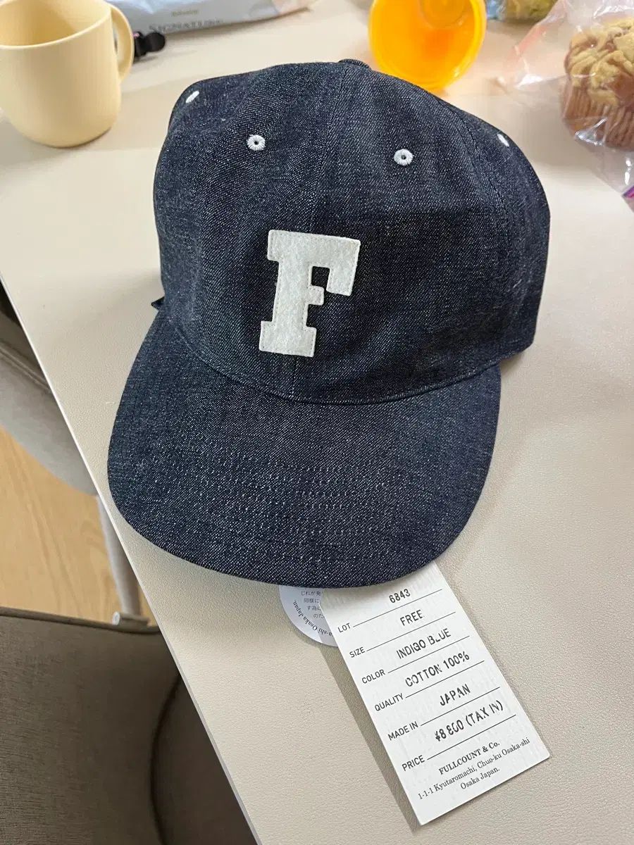 FULLCOUNT フルカウント デニム ベースボールキャップ Indigo ブルー 6843 (新品)