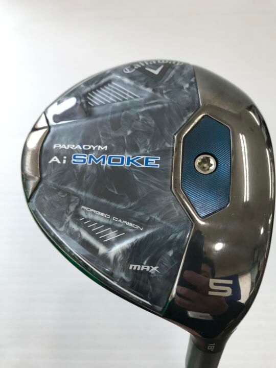 キャロウェイ　PARADYM Ai SMOKE MAX　18度　TENSEI 50 for Callaway(Ai SMOKE)　Rフレックス　フェアウェイウッド　中古【最短即日発送】