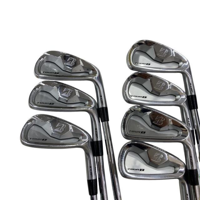 【中古】 ブリヂストン TOUR B X-CBP 7S アイアンセット IR NS PRO MODUS3 TOUR105 (フレックスS) メンズ 男性用 右利き 右用 Cランク ゴルフクラブ