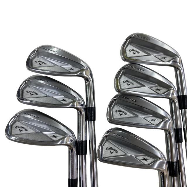 【中古】 キャロウェイ X FORGED(2013) 8S アイアンセット IR Dynamic Gold (フレックスS) メンズ 男性用 右利き 右用 Dランク ゴルフクラブ