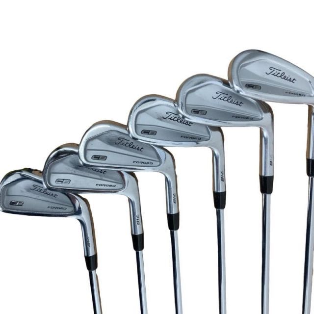 【中古】 タイトリスト Titleist CB 718 6S アイアンセット IR 純正特注シャフト (フレックスS) メンズ 男性用 右利き 右用 Cランク ゴルフクラブ