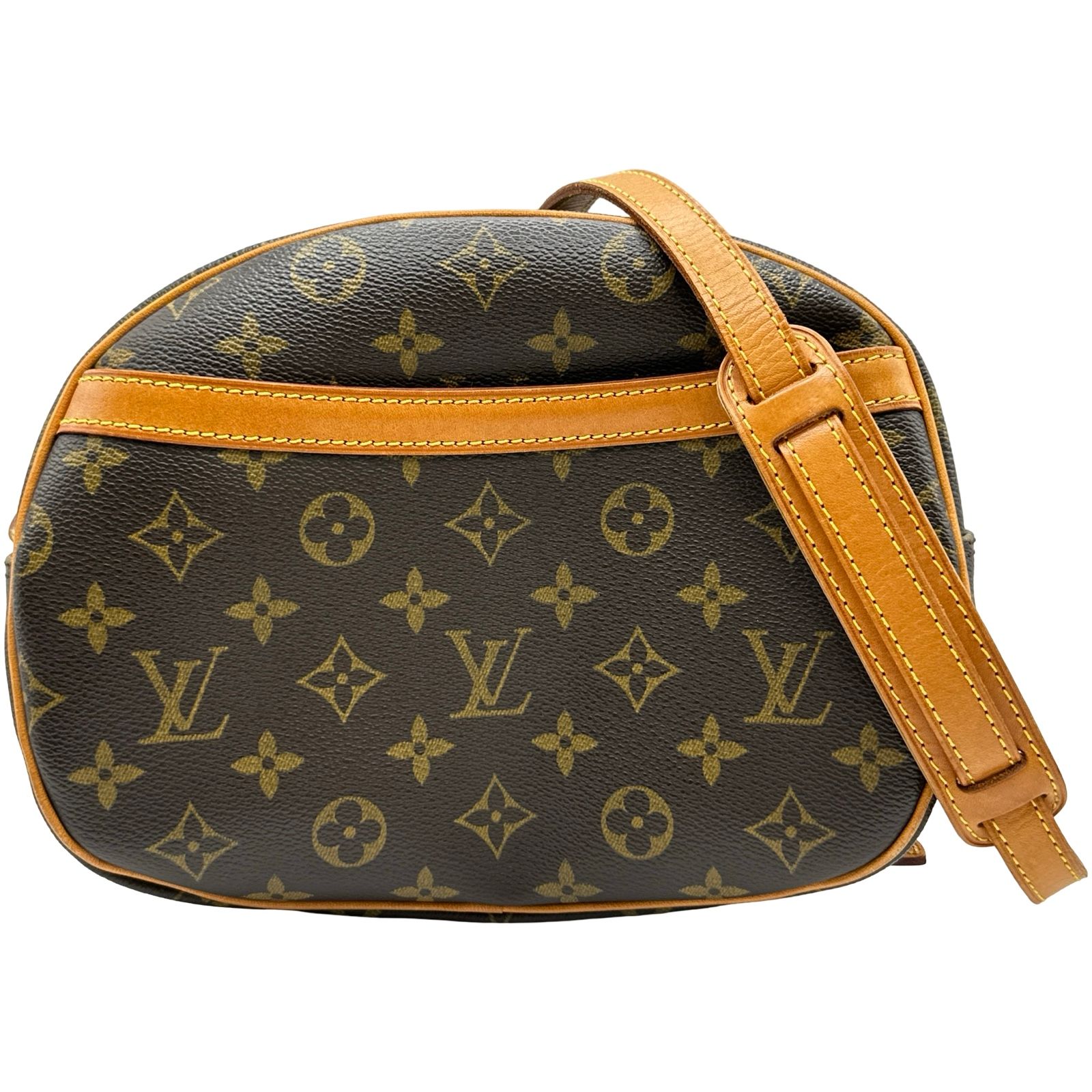 ルイ・ヴィトン LOUIS VUITTON ブロワ M51221 ブラウン モノグラムキャンバス レディース ショルダーバッグ