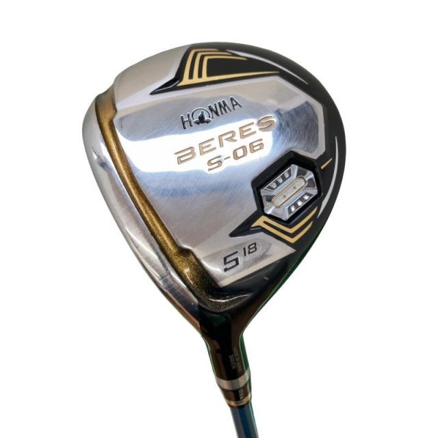 中古】 本間ゴルフ BERES S-06 5W レフティ フェアウェイウッド FW 2S