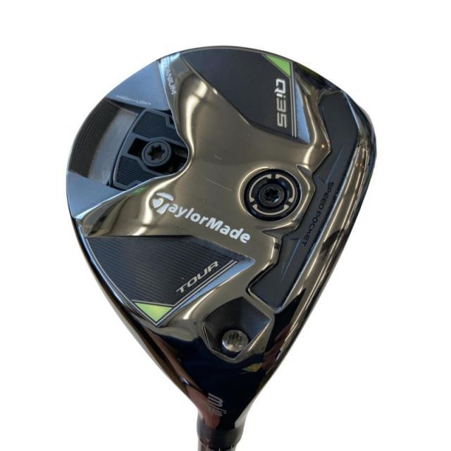 【中古】 テーラーメイド Qi35 TOUR 3W フェアウェイウッド FW Diamana BLACK TM60(Qi35 FW) (フレックスS) メンズ 男性用 右利き 右用 Cランク ゴルフクラブ