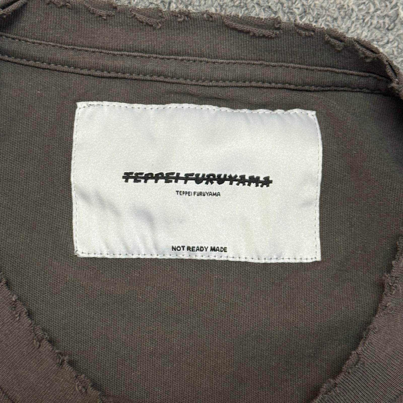 参考上代22000円 未使用 TEPPEI FURUYAMA 25SS ダメージプリント 