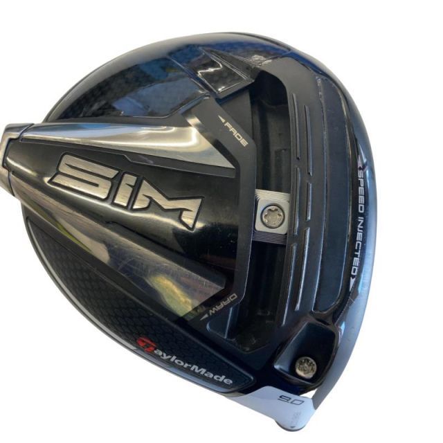 【中古】 テーラーメイド SIM 9° ドライバー DR リシャフト (フレックスその他) メンズ 男性用 右利き 右用 Cランク ゴルフクラブ