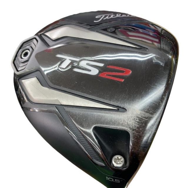 【中古】 タイトリスト TS2 10.5° ドライバー DR 純正特注シャフト (フレックスS) メンズ 男性用 右利き 右用 Cランク ゴルフクラブ