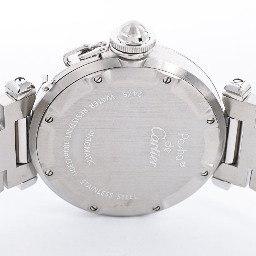 CARTIER カルティエ 腕時計 パシャC ビッグデイト W31044M7 - メルカリ