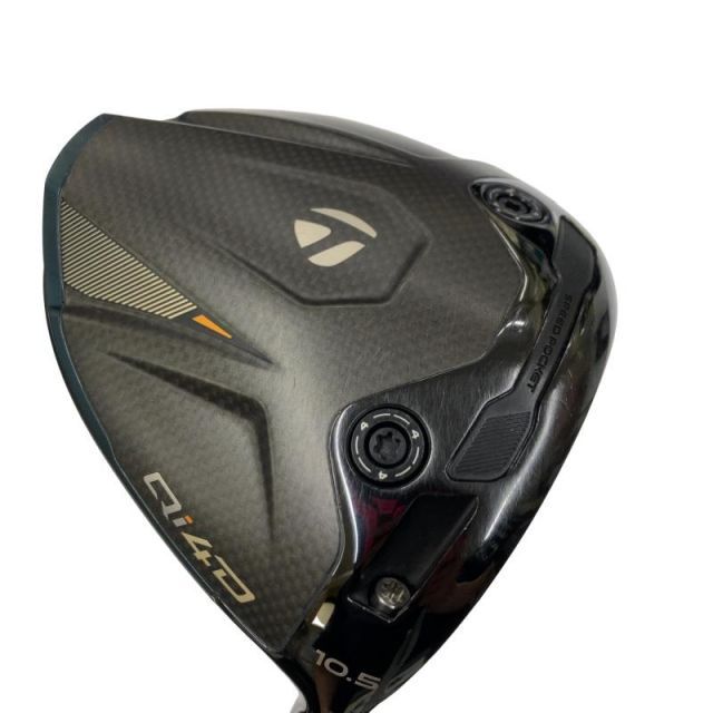【中古】 テーラーメイド Qi4D 10.5° ドライバー DR REAX MR50(Qi4D DR) (フレックスSR) メンズ 男性用 右利き 右用 Cランク ゴルフクラブ