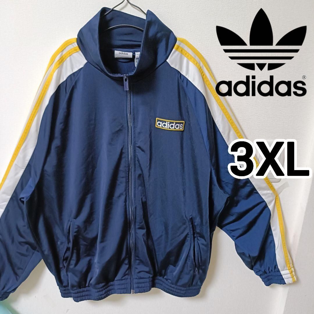 アディダス 紺青 アディブレイク トラックジャケット 男性3XL ジャージ