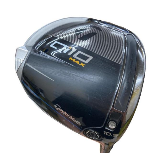 【中古】 テーラーメイド Qi10 MAX 10.5° ドライバー DR 純正特注シャフト (フレックスS) メンズ 男性用 右利き 右用 Dランク ゴルフクラブ