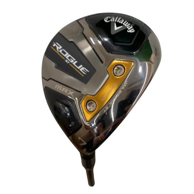 【中古】 キャロウェイ ROGUE ST MAX 7W フェアウェイウッド FW 純正特注シャフト (フレックスX) メンズ 男性用 右利き 右用 Cランク ゴルフクラブ