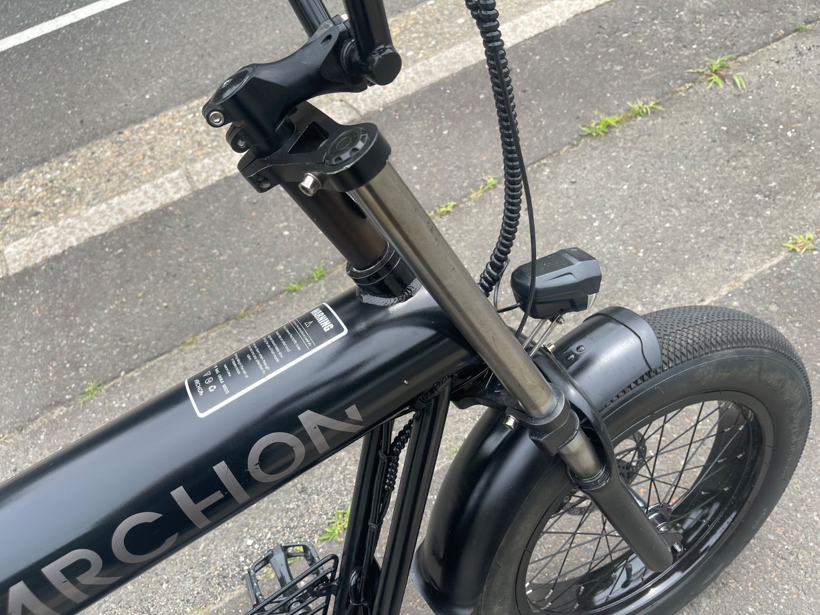 0245【動作確認済】送料無料 ARCHON ディスク式 MTB 電動アシスト