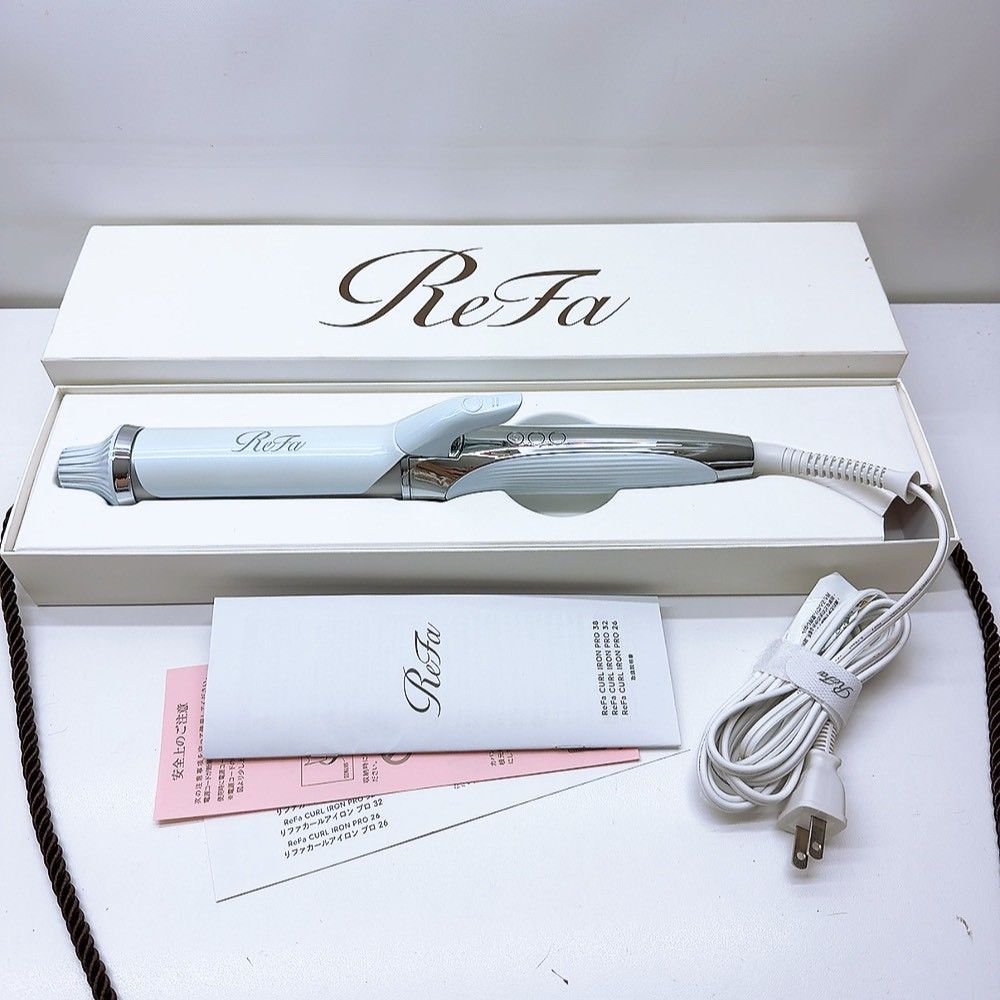 《最新モデル＊新品同様＊付属品完備》 Refa リファ ビューテック カール プロ 38mm アイロン MTG ,2606N150