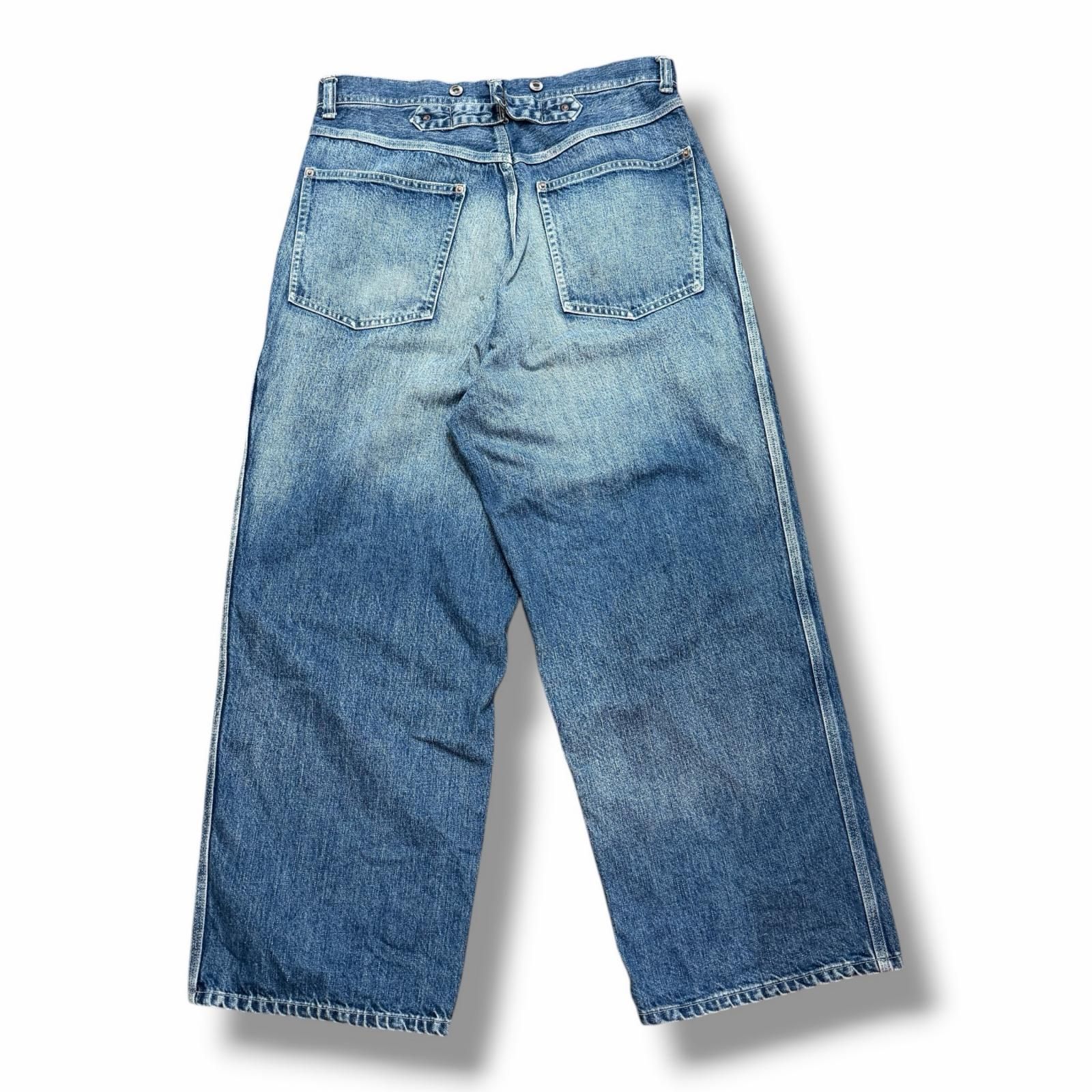 参考上代96800円 未使用 A.PRESSE 26SS STYLE1 Vintage Denim Logger