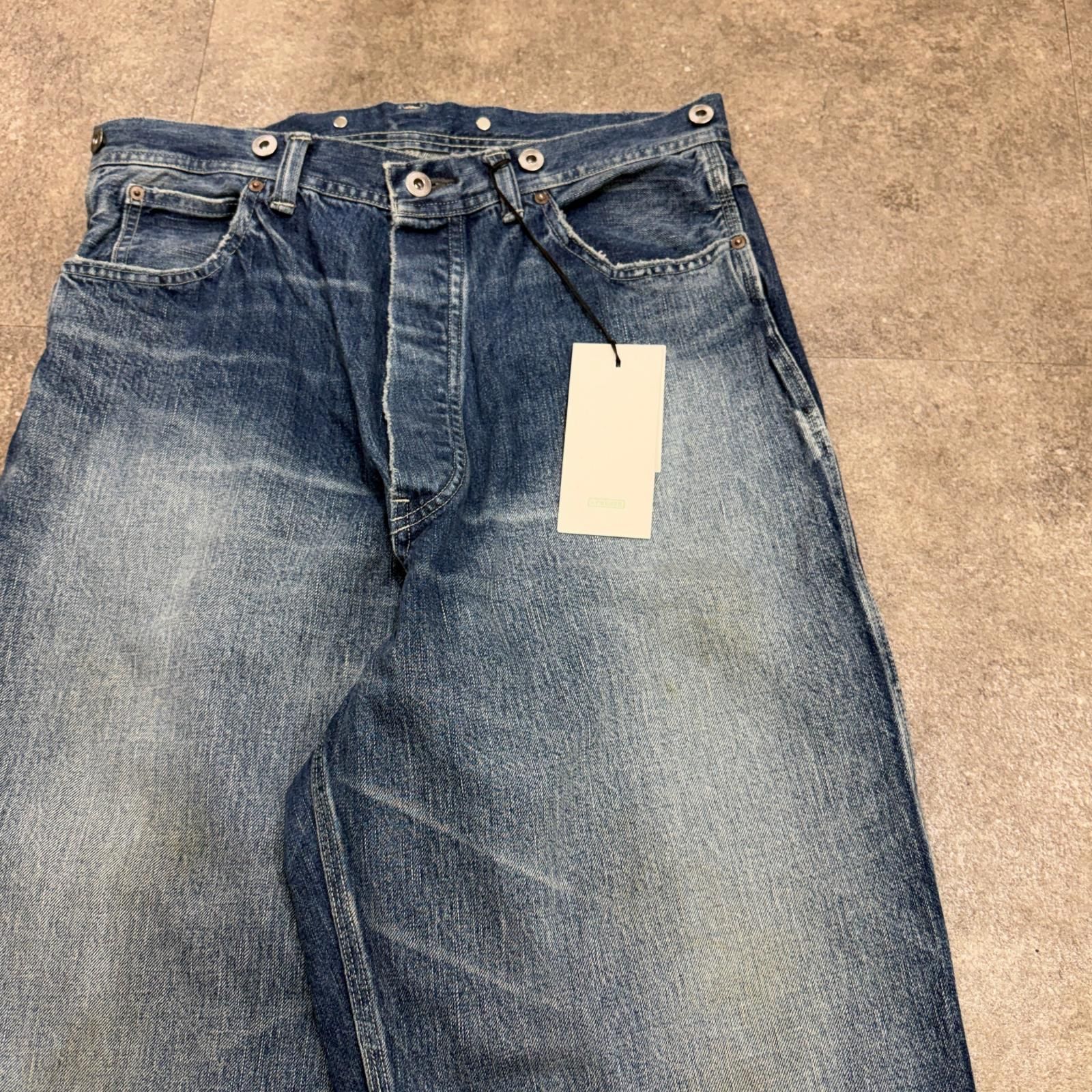 参考上代96800円 未使用 A.PRESSE 26SS STYLE1 Vintage Denim Logger