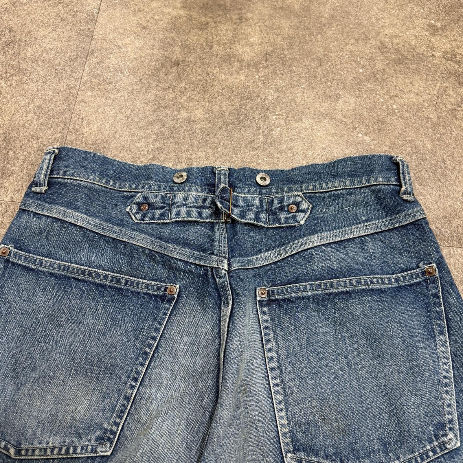 参考上代96800円 未使用 A.PRESSE 26SS STYLE1 Vintage Denim Logger