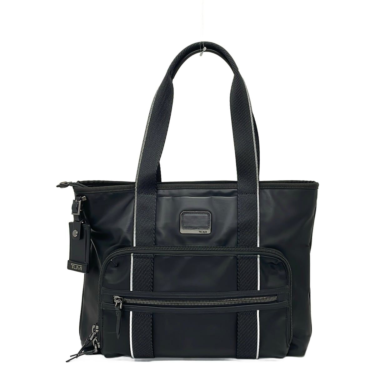 TUMI(トゥミ) ビジネスバッグ アルファ ブラーボ イースト ウエスト 222309DSVE 黒×白 本体ロックなし レザー