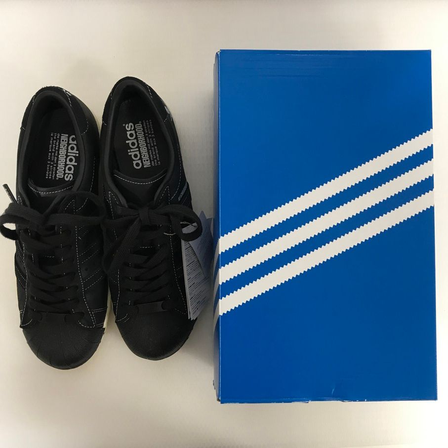 NEIGHBORHOOD × adidas SUPERSTAR 2005 CORE BLACK ネイバーフッド