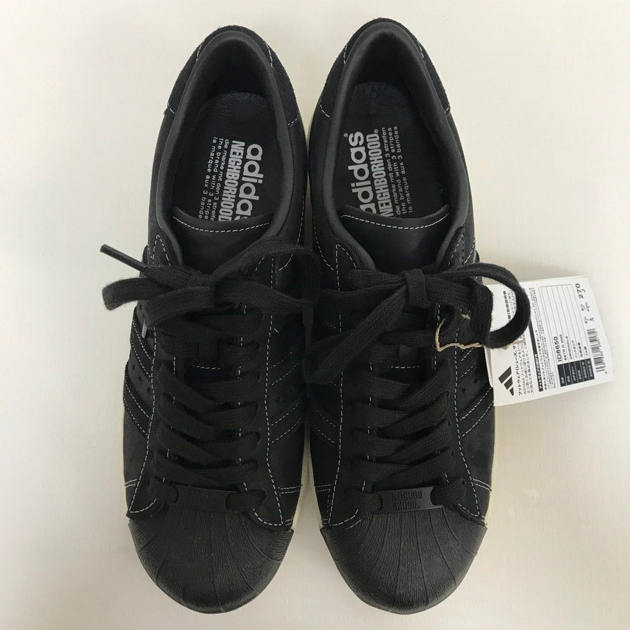 NEIGHBORHOOD × adidas SUPERSTAR 2005 CORE BLACK ネイバーフッド